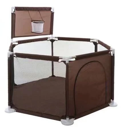 Oxford Fabric Baby Playpen Safe Stable and Non-Toxic