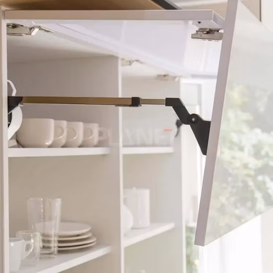 Amerikanischer Stil, französisches Landhaus-Weiß-Design, komplett, maßgefertigt, moderne Flat-Pack-Küchenschränke mit Tavernine