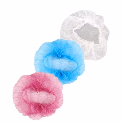 Gesundheitswesen-Fabrik Soem kundengebundenes gesundheitliches chirurgisches Krankenschwester-Haarnetz-Wegwerfpp.-SMS-Bouffant-Kappe